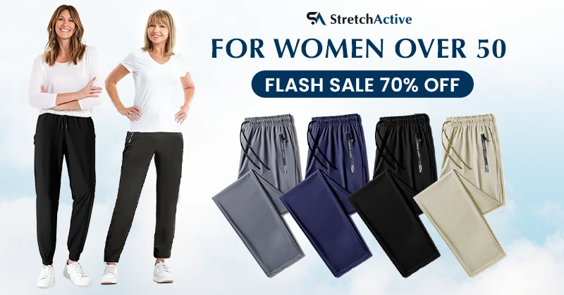 🔥Last Day 70% OFF 🎁StretchActive - Women's Ultra Stretch Breathable Casual Pants